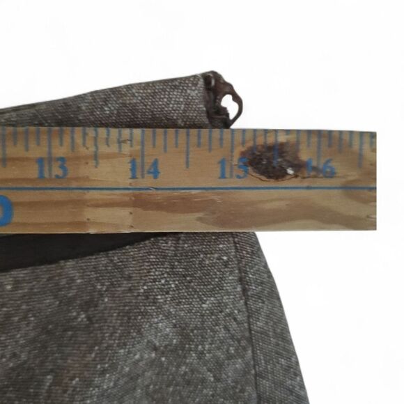 Ann Taylor Wool Silk Tweed A-Line Skirt Sz 6 Brown Timeless Winter Work Classic - Picture 12 of 12